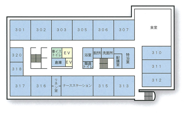 3階フロア図